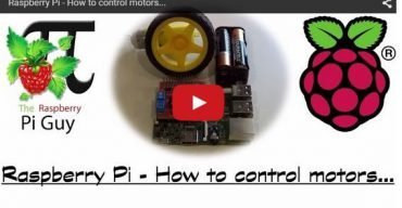 raspberrypi motorcontrol