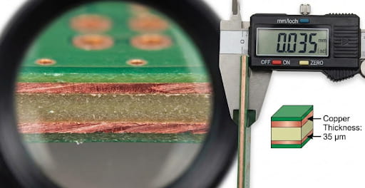 PCB Copper Thickness and Trace Width Guide